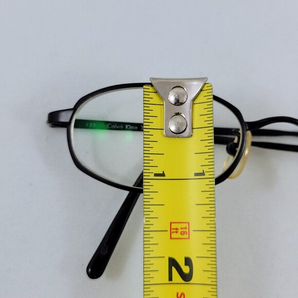 Calvin Klein Eyeglasses Frames CK 346 590 Metal Italy Case Used Read - Picture 7 of 10